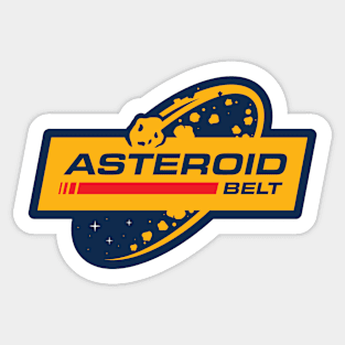 Asteroid Belt T-Shirt / Sticker Sticker